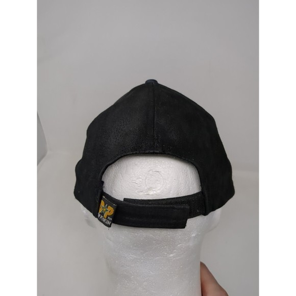 Miami Dolphins Drew Pearson NFL Leather Black Snapback Baseball Hat‎ Cap VTG 90s - Picture 5 of 9